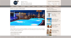 Desktop Screenshot of hotelcarignano.com